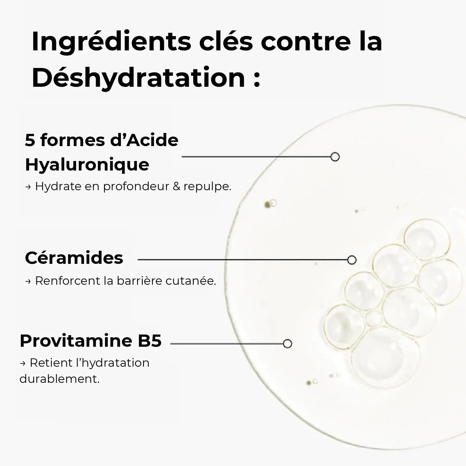 Sérum hydratant Acide Hyaluronique 2% Laylia