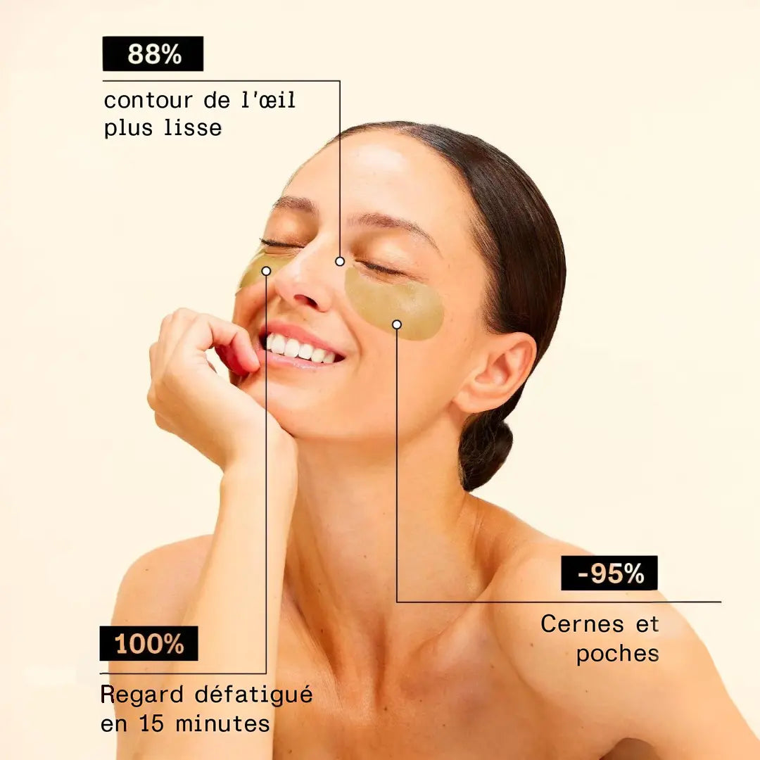 Patchs Aloe Vera et Collagène pour les Yeux Laylia