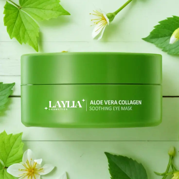 Patchs Aloe Vera et Collagène pour les Yeux Laylia